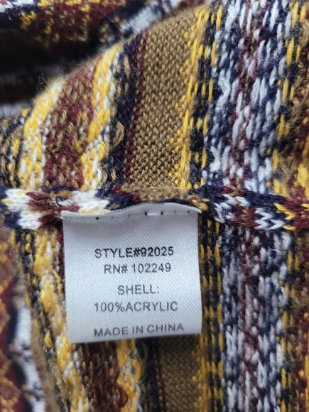 [366]NWOT Skies are Blue Size Hippie Boho Knit Dress - Picture 9 of 9